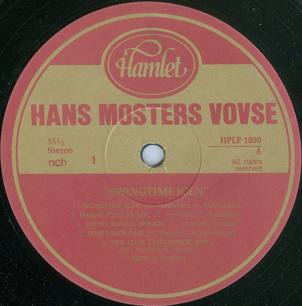 Hans Mosters Vovse : Swingtime Igen (LP, Album)