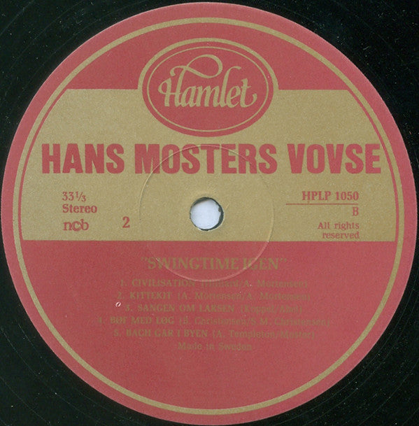 Hans Mosters Vovse : Swingtime Igen (LP, Album)