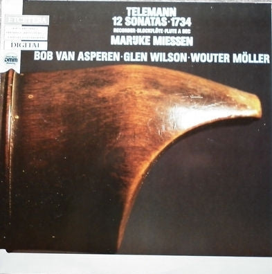 Georg Philipp Telemann - Marijke Miessen, Bob van Asperen • Glen Wilson • Wouter Möller : 12 Sonatas • 1734 (2xLP)