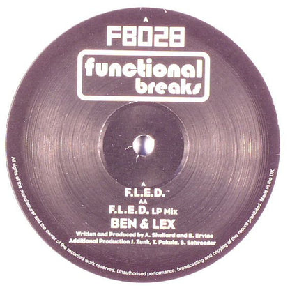 Ben & Lex : F.L.E.D. (12")