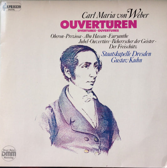 Carl Maria Von Weber, Staatskapelle Dresden, Gustav Kuhn : Ouvertüren (LP, Club, S/Edition)