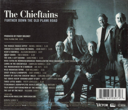 The Chieftains : Further Down The Old Plank Road (CD, Album)