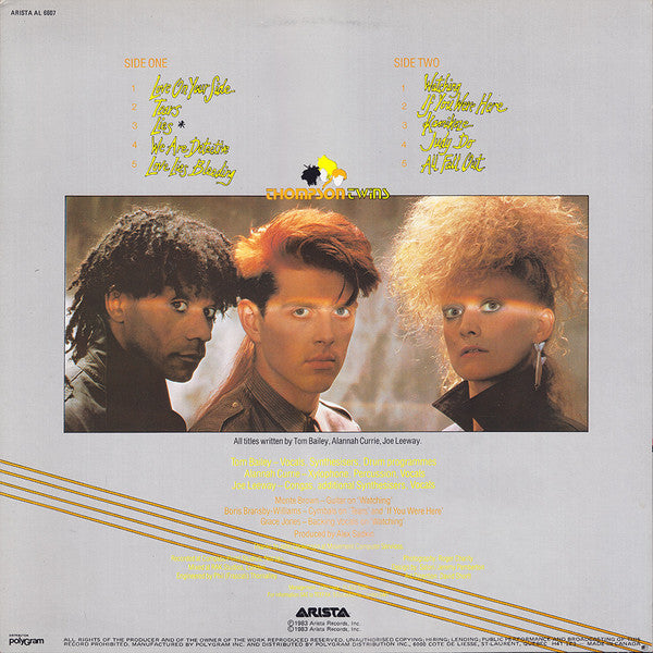 Thompson Twins : Side Kicks (LP, Album)