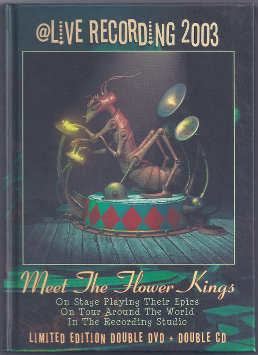 The Flower Kings : Meet The Flower Kings (@Live Recording 2003) (2xDVD-V, PAL + 2xCD, Album + Ltd, Dig)