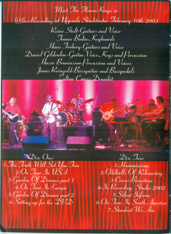 The Flower Kings : Meet The Flower Kings (@Live Recording 2003) (2xDVD-V, PAL + 2xCD, Album + Ltd, Dig)