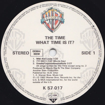 The Time : What Time Is It? (LP, Album, RE)