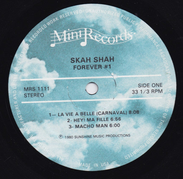 Skah Shah # 1 : Forever (LP, Album)