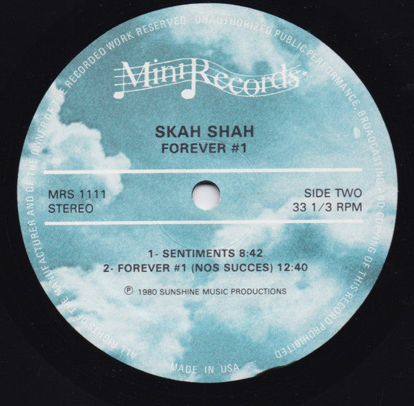 Skah Shah # 1 : Forever (LP, Album)