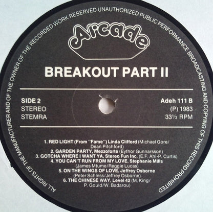 Various : Break Out Part 2 (LP, Comp)