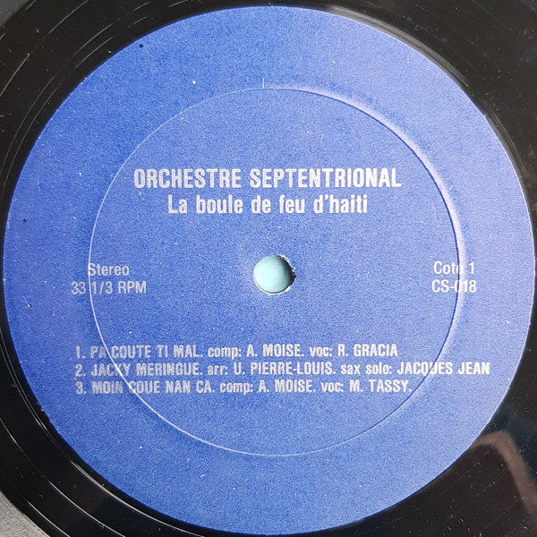 Orchestre Septentrional : Moin Couè Nan Ça (LP, Album)