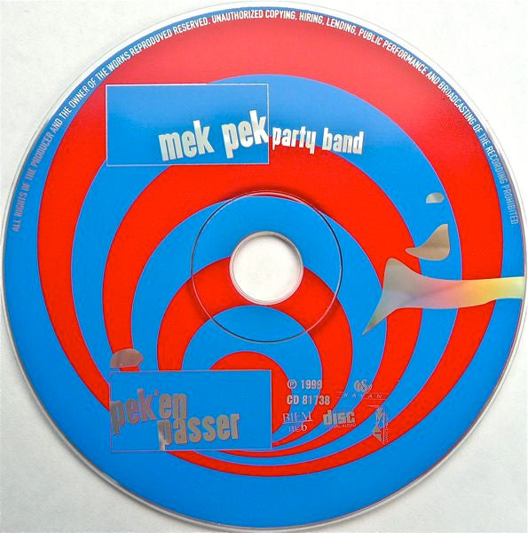 Mek Pek Party Band : Pek'en Passer (CD, Album)