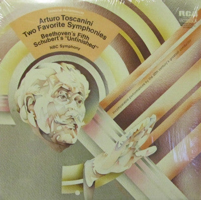 Arturo Toscanini, NBC Symphony Orchestra : Two Favorite Symphonies: Beethoven's Fifth, Schubert's "Unfinished" (LP, Comp)