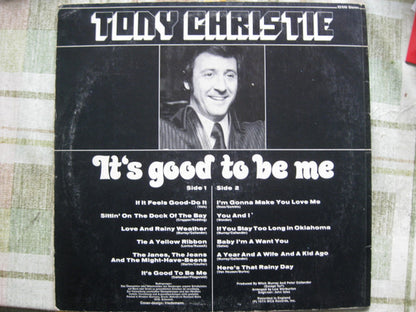 Tony Christie : It's Good To Be Me (LP, Album, Club)