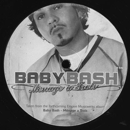 Baby Bash : Mènage A Trois (12", Promo)