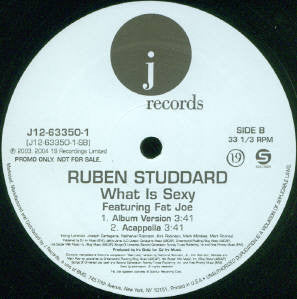 Ruben Studdard Featuring Fat Joe : What Is Sexy (12", Promo)