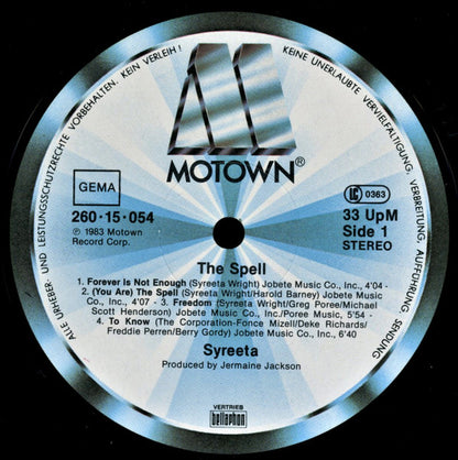 Syreeta : The Spell (LP, Album)