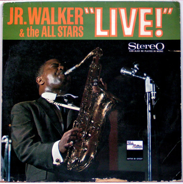 Junior Walker & The All Stars : Jr. Walker & The All Stars "Live" (LP, Album, Fli)