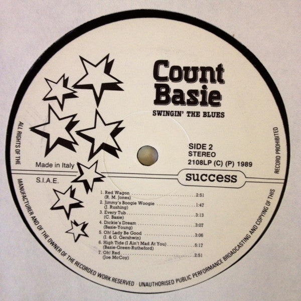 Count Basie : Swingin' The Blues (LP, Comp)