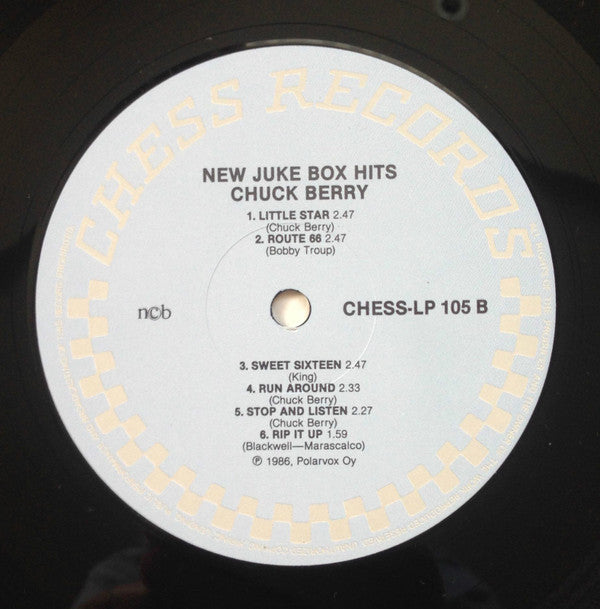 Chuck Berry : New Juke Box Hits (LP, Album, RE)