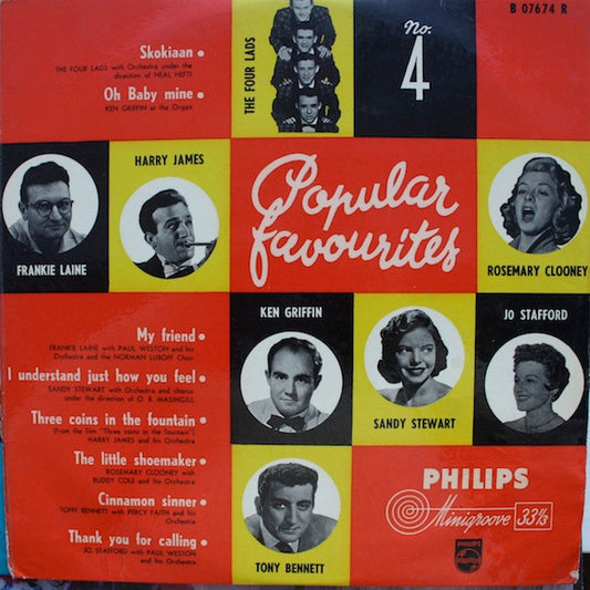 Various : Popular Favourites No. 4 (10", Comp)