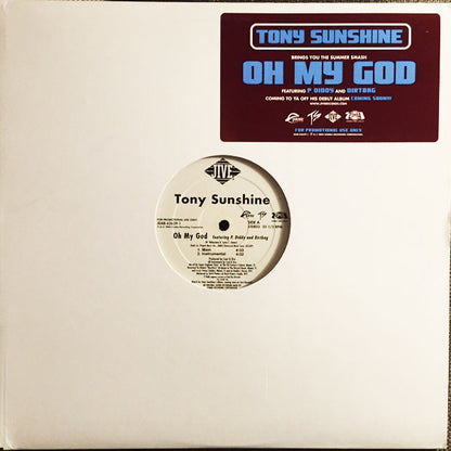 Tony Sunshine Featuring P. Diddy And Dirtbag : Oh My God (12", Promo)