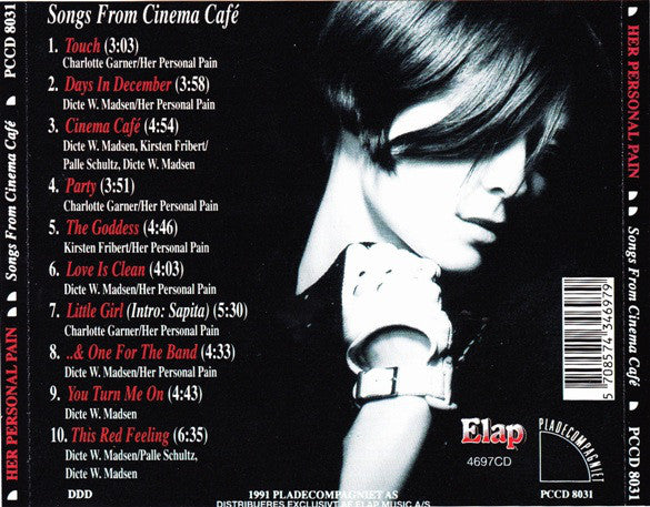 Her Personal Pain : Songs From Cinema Café (CD, Album)