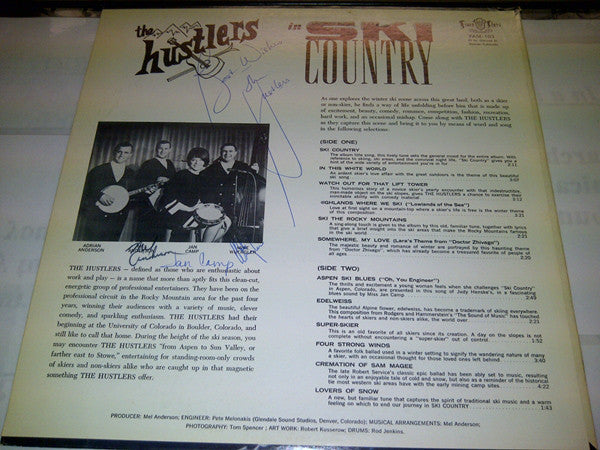 The Hustlers (10) : Ski Country (LP, Album, Mono)