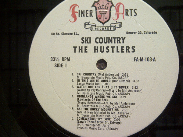 The Hustlers (10) : Ski Country (LP, Album, Mono)