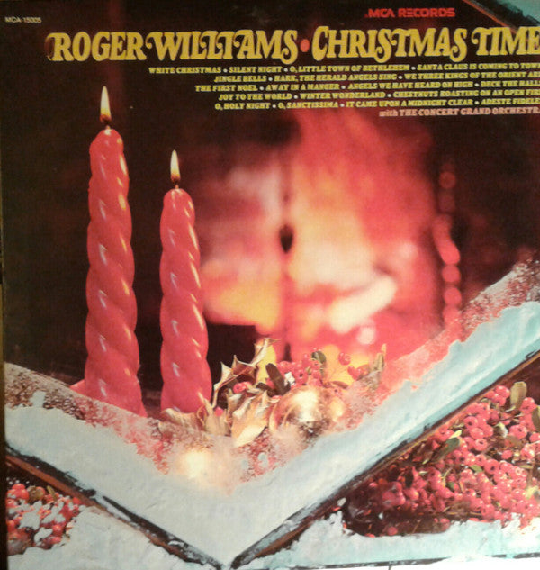 Roger Williams (2) With The Concert Grand Orchestra : Christmas Time (LP)