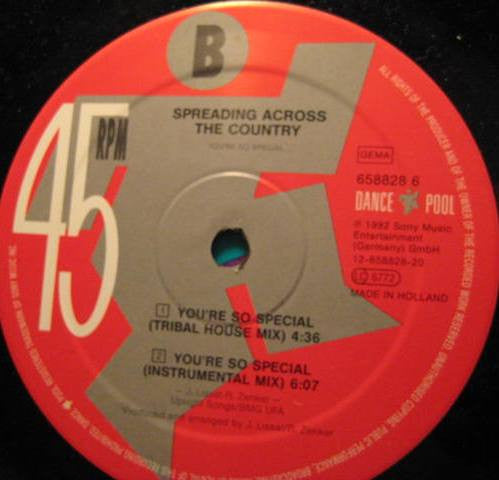 Spreading Across The Country : You're So Special (12")