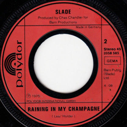 Slade : Thanks For The Memory (Wham Bam Thank You Mam) (7", Single)