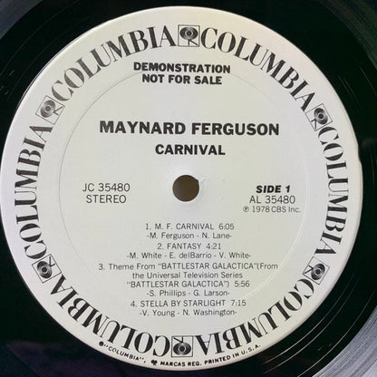 Maynard Ferguson : Carnival (LP, Album, Promo)