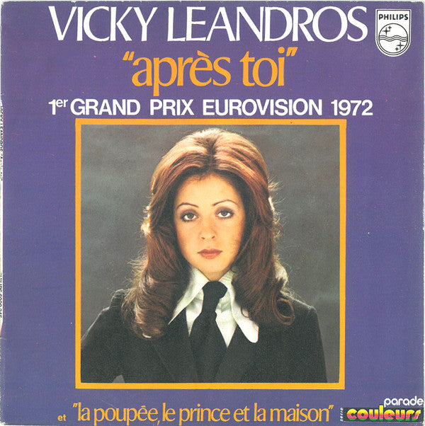 Vicky Leandros : Après Toi (7", Single, Mono)