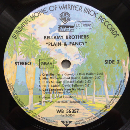 Bellamy Brothers : Plain & Fancy (LP, Album)