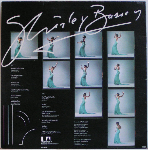 Shirley Bassey : Love, Life And Feelings (LP, Album)