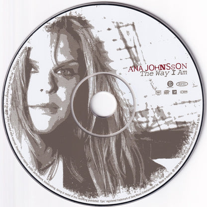 Ana Johnsson : The Way I Am (CD, Album, Enh)