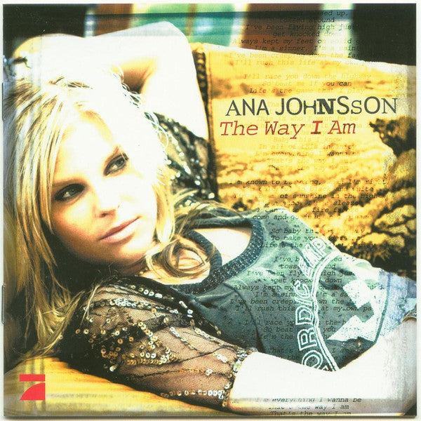 Ana Johnsson : The Way I Am (CD, Album, Enh)