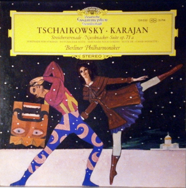 Pyotr Ilyich Tchaikovsky - Herbert Von Karajan, Berliner Philharmoniker : Serenade For Strings / Nutcracker Suite (LP)