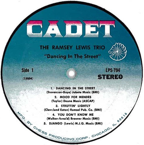 Ramsey Lewis : Dancing In The Street (LP, Album, Gat)