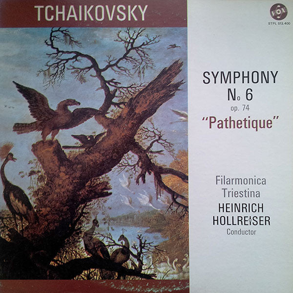 Pyotr Ilyich Tchaikovsky : Symphony No 6 - Op. 74 "Pathetique" (LP, Album, RE)