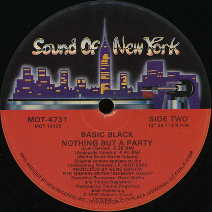 Basic Black : Nothing But A Party (12")