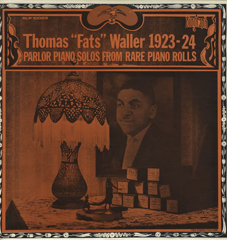 Fats Waller : 1923-1924 Parlor Piano Solos From Rare Piano Rolls (LP, Comp)