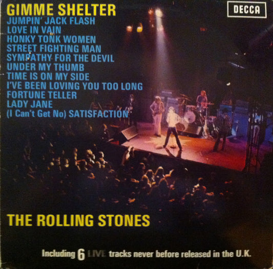 The Rolling Stones : Gimme Shelter (LP, Comp)