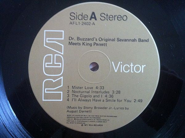 Dr. Buzzard's Original Savannah Band : Meets King Pennett (LP, Album, Gat)