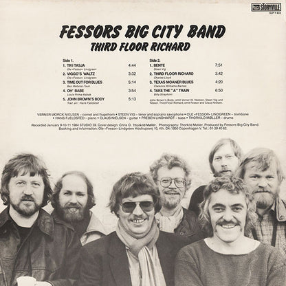 Fessor's Big City Band : Third Floor Richard (LP, Album)