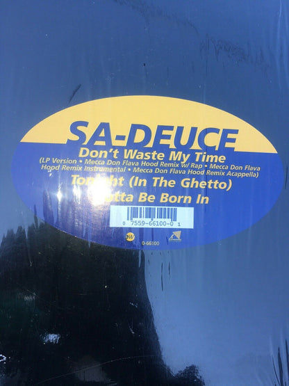 Sa-Deuce : Don't Waste My Time (12", Promo)