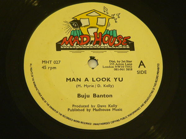 Buju Banton : Man A Look Yu (12")