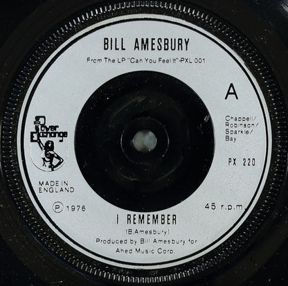 Bill Amesbury : I Remember (7", Single, Sil)