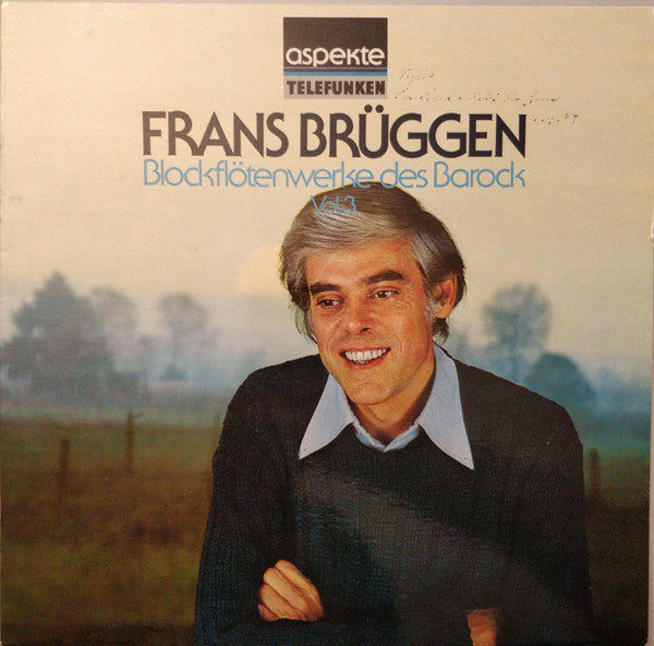 Frans Brüggen : Blockflötenwerke Des Barock - Vol. 3 (LP, Comp, RE)