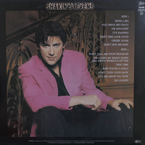 Shakin' Stevens : Shaky (LP, Album)